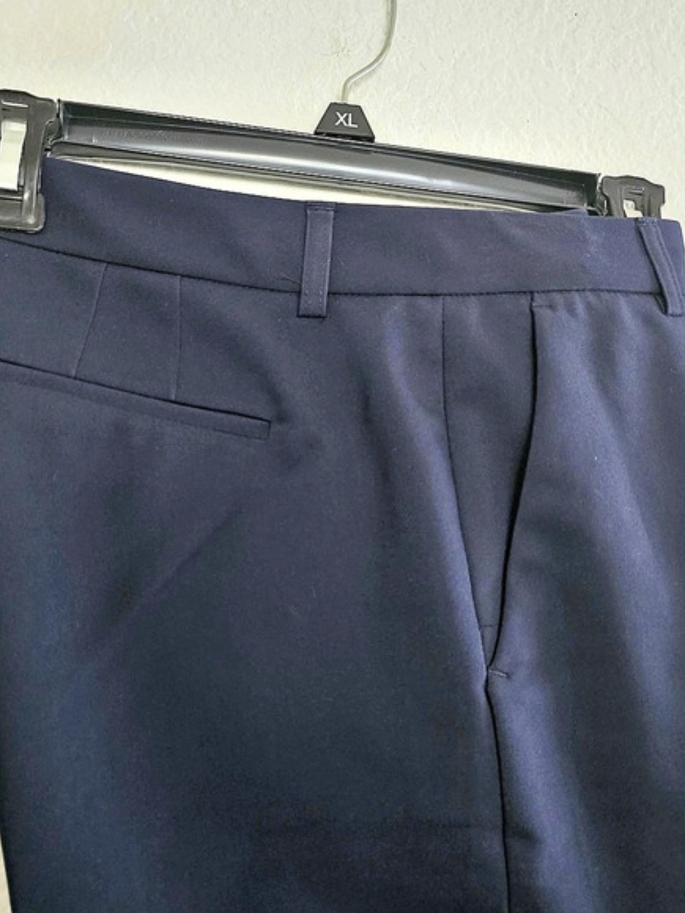 Tahari Women's Trousers Navy Blue US 2 Like New - Picture 6 of 9